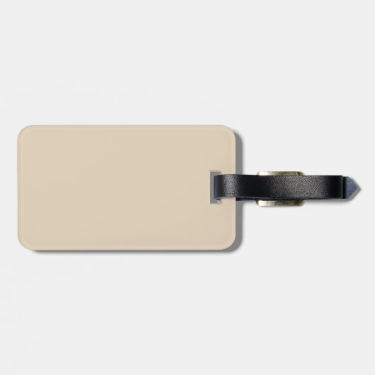 Terra Verde Akrylluggage Tag Gepäckanhänger (Rückseite horizontal)