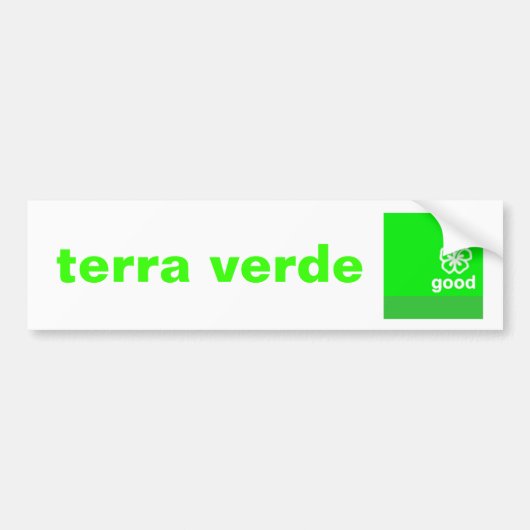 Terra verde autoaufkleber (Vorne)