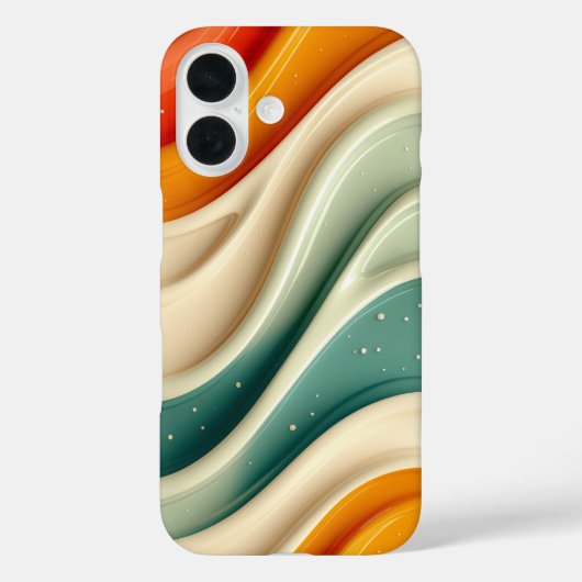 Terra Waves Phone Case (Rückseite)