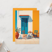 Terrace Bliss Karte (Vorderseite/Rückseite Beispiel)