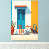 Terrace Bliss Leinwanddruck (Insitu (Holzboden))