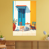 Terrace Bliss Leinwanddruck (Insitu (Wohnzimmer))