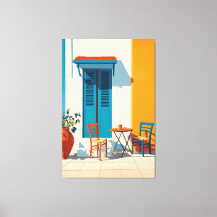 Terrace Bliss Leinwanddruck