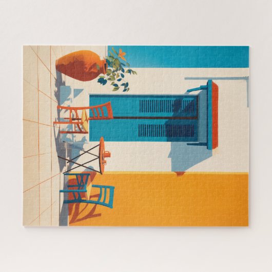 Terrace Bliss Puzzle (Horizontal)