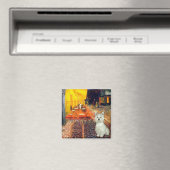 Terrace Cafe - Westie (S) Magnet (In Situ (Geschirrspüler))