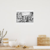 Terrace Garden Ballimore, Raute von Thomas Maws Poster (Küche)