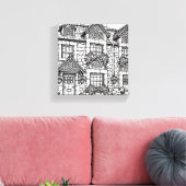 Terrace House #11 Leinwanddruck (Insitu (Wohnzimmer))