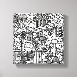 Terrace House #12 Leinwanddruck