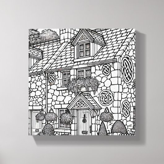 Terrace House #12 Leinwanddruck (Vorderseite)