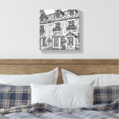 Terrace House #14 Leinwanddruck (Insitu (Schlafzimmer))