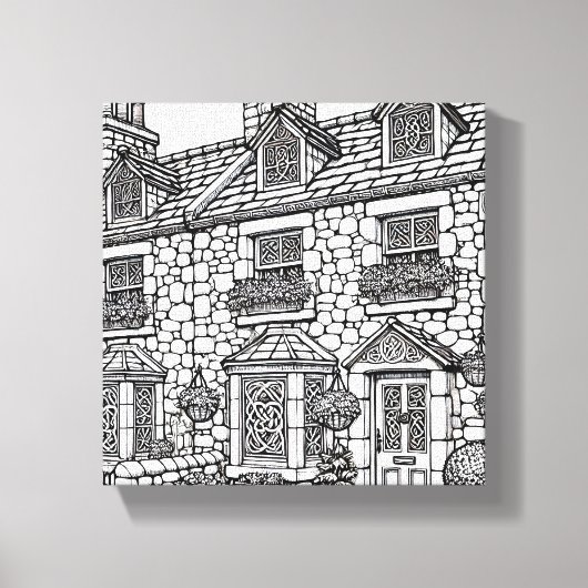 Terrace House #14 Leinwanddruck (Vorderseite)