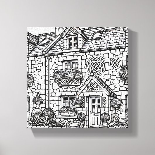 Terrace House #20 Leinwanddruck (Vorderseite)