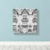 Terrace House #25 Leinwanddruck (Insitu (Holzboden))