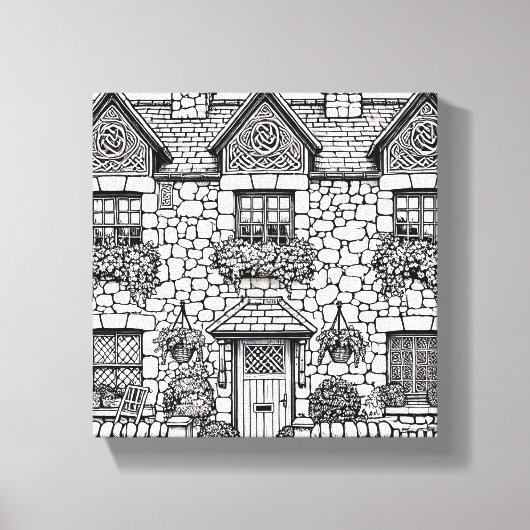 Terrace House #25 Leinwanddruck (Vorderseite)