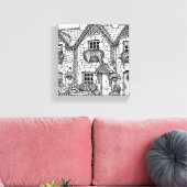 Terrace House #27 Leinwanddruck (Insitu (Wohnzimmer))