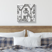 Terrace House #27 Leinwanddruck (Insitu (Schlafzimmer))