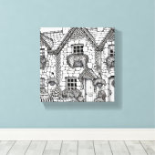 Terrace House #27 Leinwanddruck (Insitu (Holzboden))