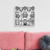 Terrace House #28 Leinwanddruck (Insitu (Wohnzimmer))