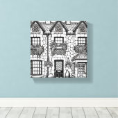 Terrace House #28 Leinwanddruck (Insitu (Holzboden))