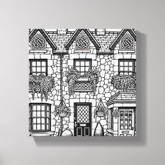 Terrace House #28 Leinwanddruck (Vorderseite)