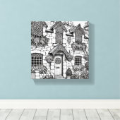 Terrace House #29 Leinwanddruck (Insitu (Holzboden))