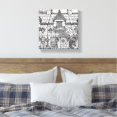 Terrace House #30 Leinwanddruck (Insitu (Schlafzimmer))