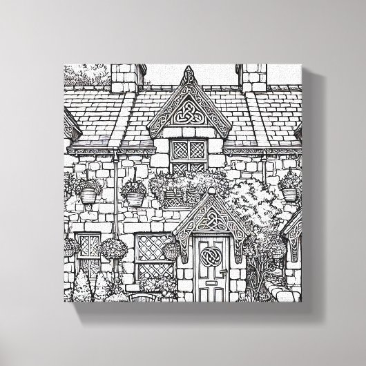 Terrace House #30 Leinwanddruck (Vorderseite)