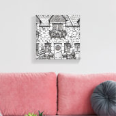 Terrace House #32 Leinwanddruck (Insitu (Wohnzimmer))