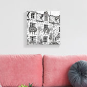 Terrace House #34 Leinwanddruck (Insitu (Wohnzimmer))