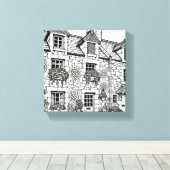 Terrace House #34 Leinwanddruck (Insitu (Holzboden))