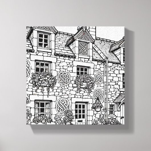 Terrace House #34 Leinwanddruck (Vorderseite)