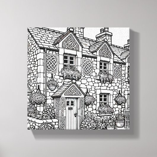 Terrace House #35 Leinwanddruck (Vorderseite)