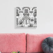 Terrace House #36 Leinwanddruck (Insitu (Wohnzimmer))