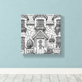 Terrace House #36 Leinwanddruck (Insitu (Holzboden))