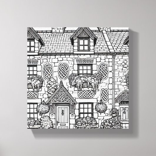 Terrace House #37 Leinwanddruck (Vorderseite)