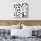 Terrace House #38 Leinwanddruck (Insitu (Schlafzimmer))