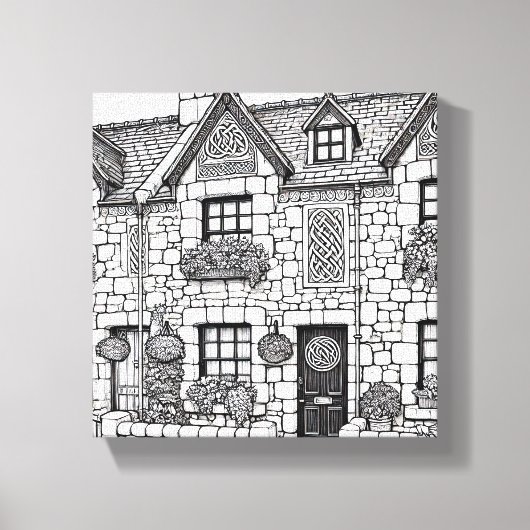 Terrace House #38 Leinwanddruck (Vorderseite)