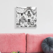 Terrace House #39 Leinwanddruck (Insitu (Wohnzimmer))