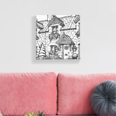 Terrace House #40 Leinwanddruck (Insitu (Wohnzimmer))