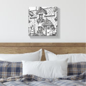 Terrace House #40 Leinwanddruck (Insitu (Schlafzimmer))