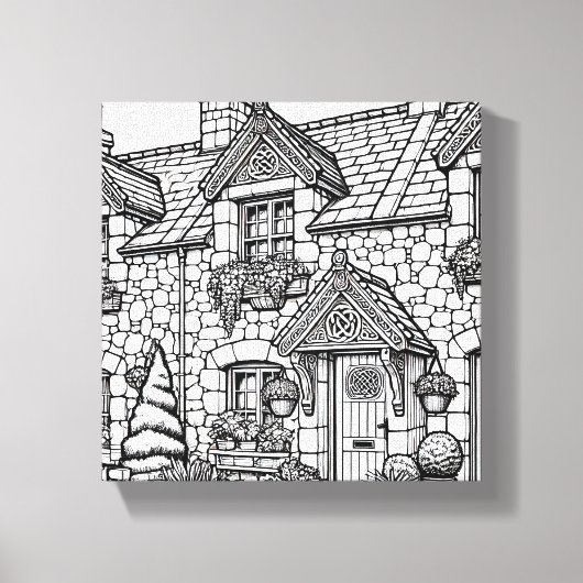 Terrace House #40 Leinwanddruck (Vorderseite)