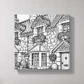 Terrace House #41 Leinwanddruck (Vorderseite)