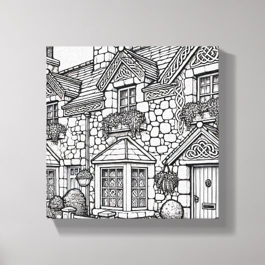 Terrace House #41 Leinwanddruck (Vorderseite)