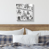 Terrace House #42 Leinwanddruck (Insitu (Schlafzimmer))