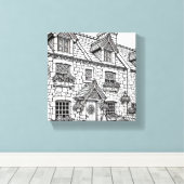 Terrace House #42 Leinwanddruck (Insitu (Holzboden))