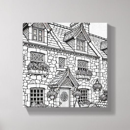 Terrace House #42 Leinwanddruck (Vorderseite)