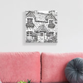 Terrace House #43 Leinwanddruck (Insitu (Wohnzimmer))