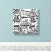 Terrace House #43 Leinwanddruck (Insitu (Holzboden))