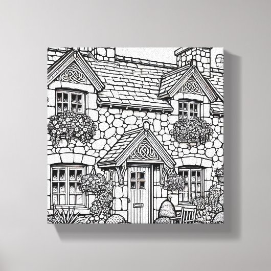 Terrace House #43 Leinwanddruck (Vorderseite)