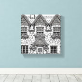 Terrace House #44 Leinwanddruck (Insitu (Holzboden))